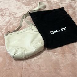 DKNY Marshmallow Cream Satchel Bag 