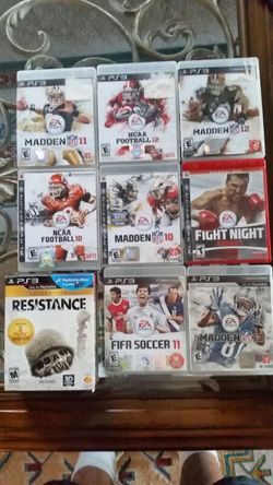 PS3 games each