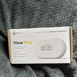 Airthings 2960 View Plus - Battery Powered Radon & Air Quality Monitor
