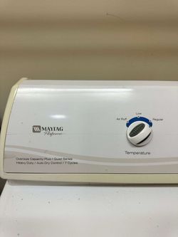 Maytag performa dryer