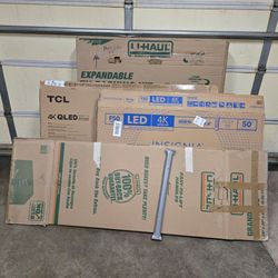 TV & wardrobe moving boxes