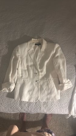 Alex Marie white blazer