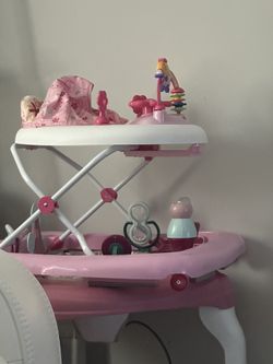 Pink baby Walker 