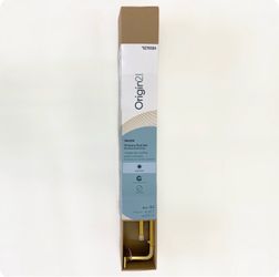 Origin 21 Wraparound Blackout Curtain Rod Brushed Gold 36-72 in NEW Corner Rod, Finials & Hardware