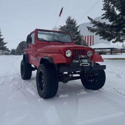 1976 Red Jeep CJ5 