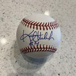 Autographed Baseball Kent Hrbek MLB Minnesota Twins  PSA