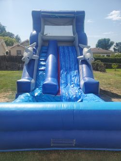 For Sale- Large Water Jumper Slide With Pool For Sale