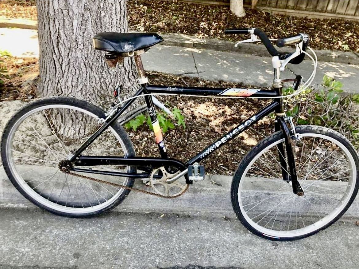 Old School Peugeot Beach Cruiser Bike