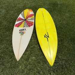 JC Surfboard & Channel Islands - 6’6” - 5’11” 