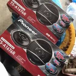 Pioneer speakers and JBL 150 watts