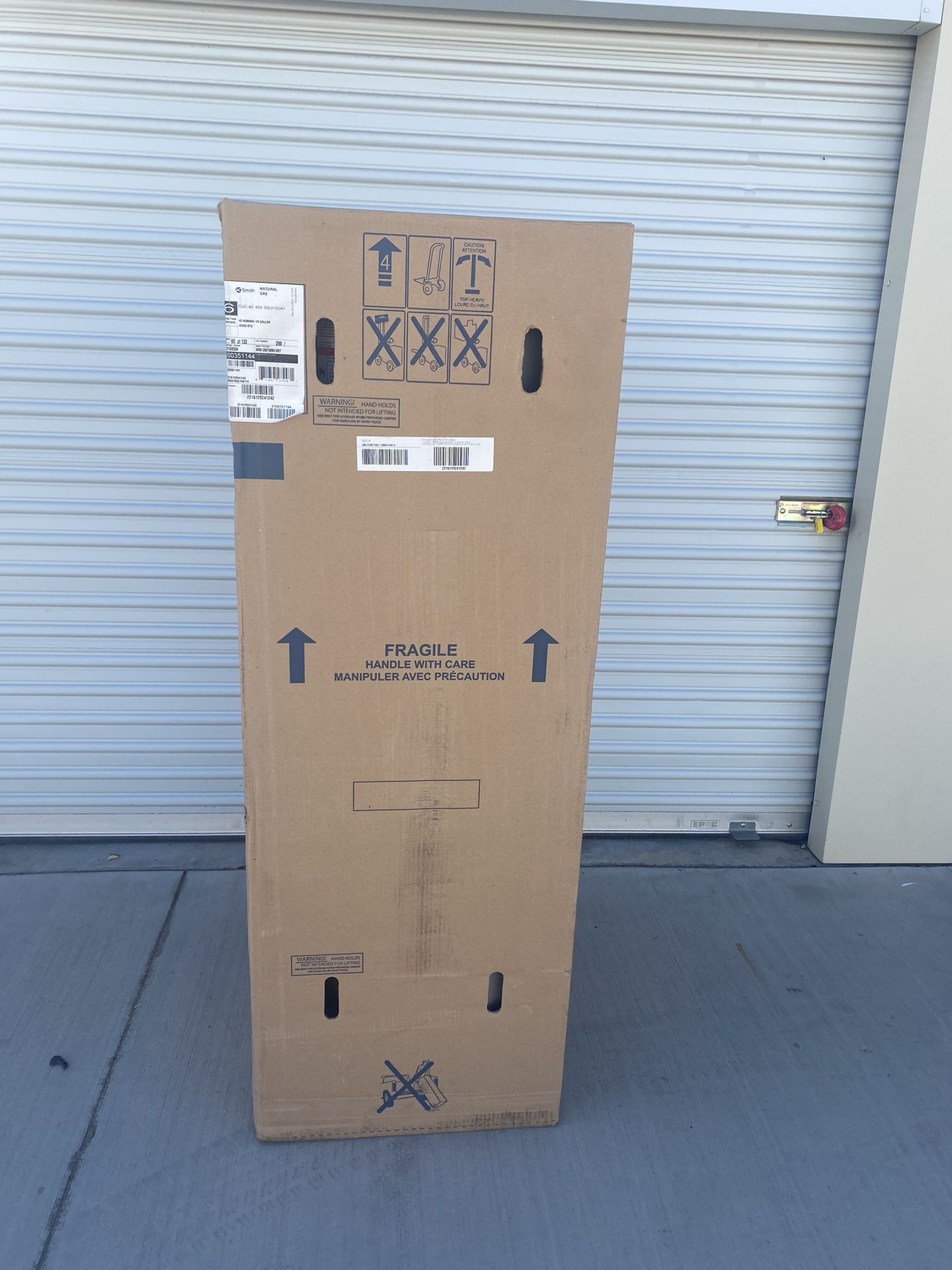 A.O. Smith 40 gallon water heater