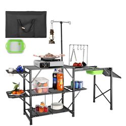 Portable Folding Camping Kitchen