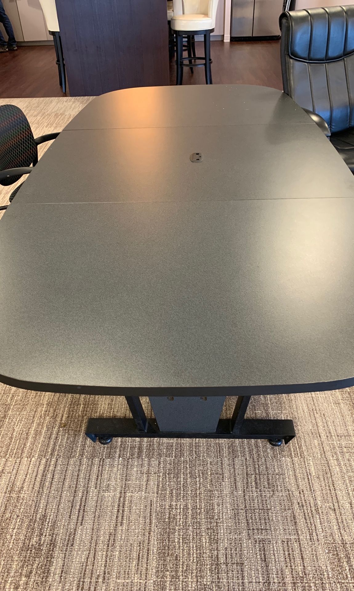 Black Conference Table
