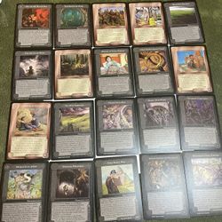 lot of 20 LOTR middle earth ccg black border cards #9