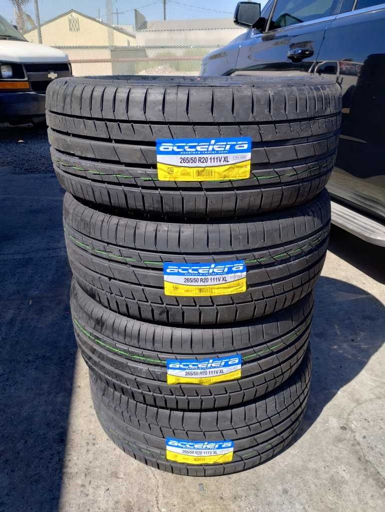 Jeep Grand Cherokee Tires New 265 50R20 45,000 Miles $550×4 Install Mount And Balance