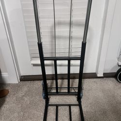 Heavy Duty Folding Cart with Climbing Wheels & Adjustable Straps – Collapsible