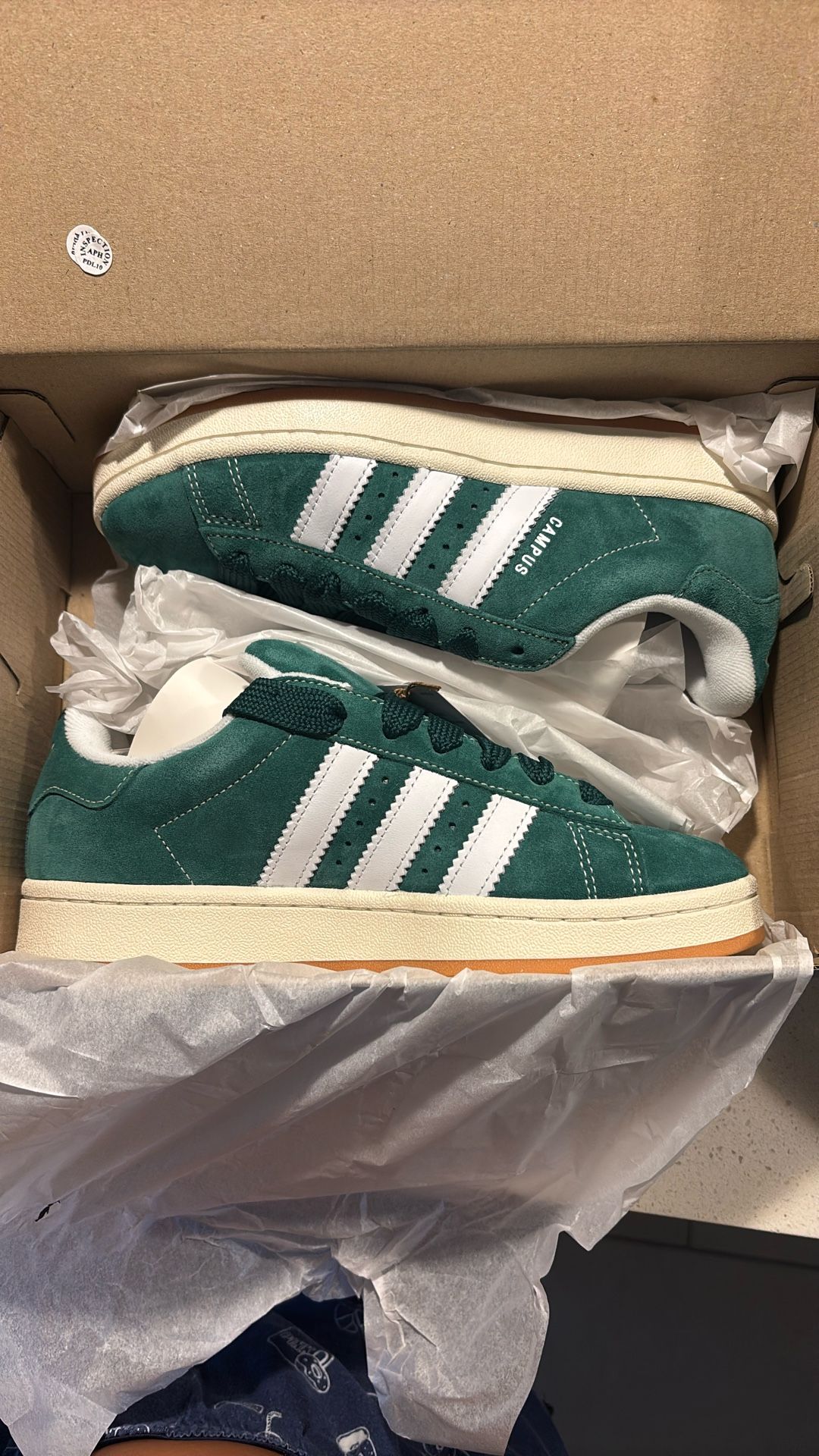 Adidas Campus 00s Shoes Dark Green