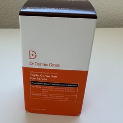 Dr Dennis Gross Triple Correction Eye Serum Brand New