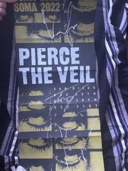 Signed Pierce The Veil Poster