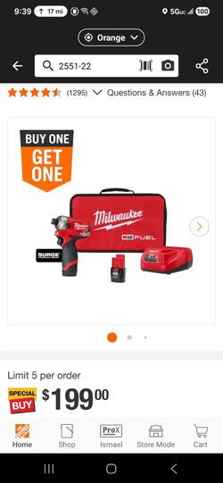 M12 driver kit fuel