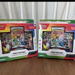 Pokemon TCG: First Partner Illustration Collection Series 1 New Sealed