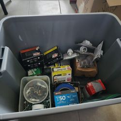 Tote Of Miscellaneous 