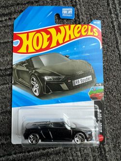 Hot Wheels Black ‘19 Audi R8 Spyder – Brand New | Drop Tops
