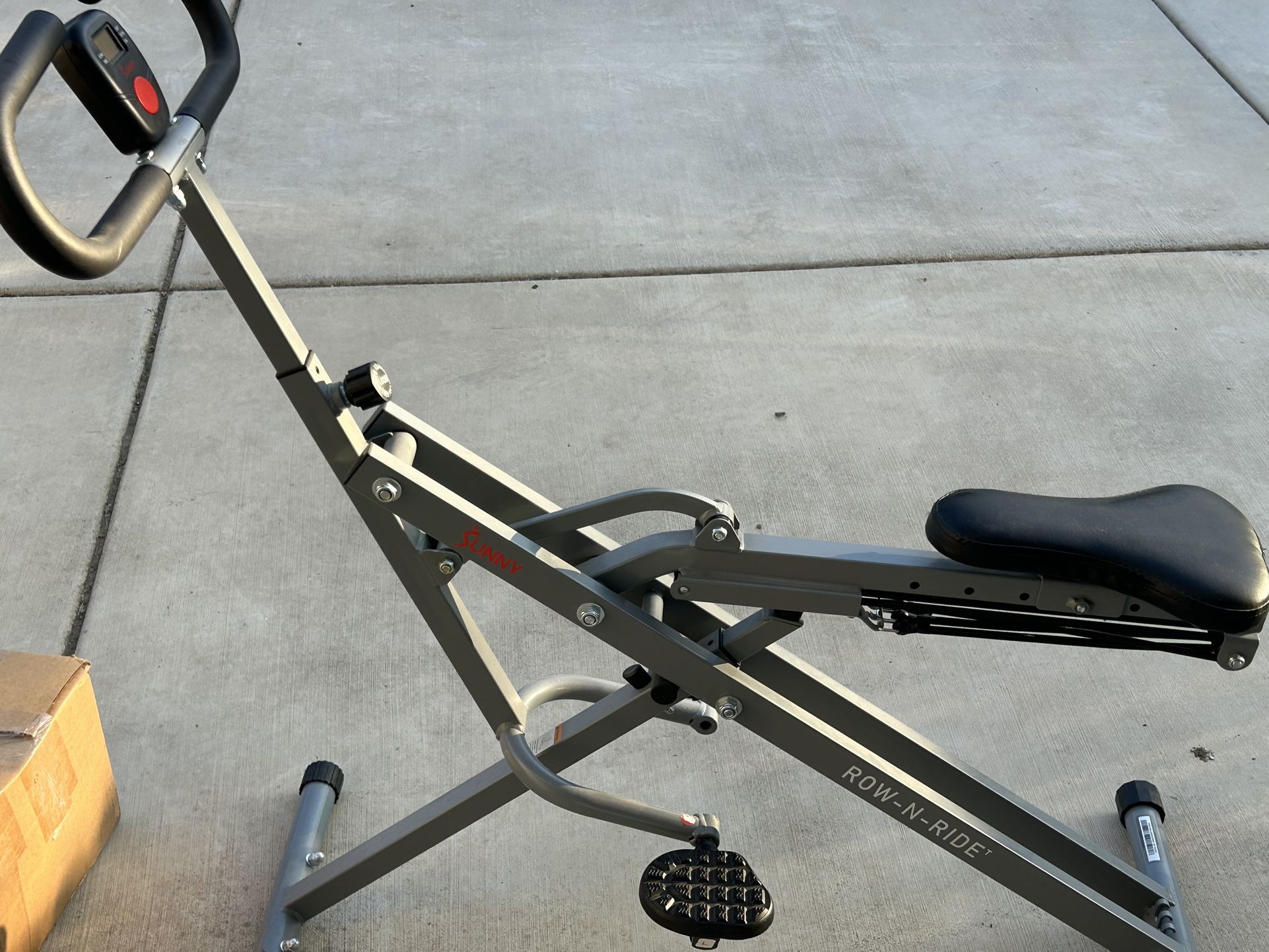 Row And Ride Exercise Equipment