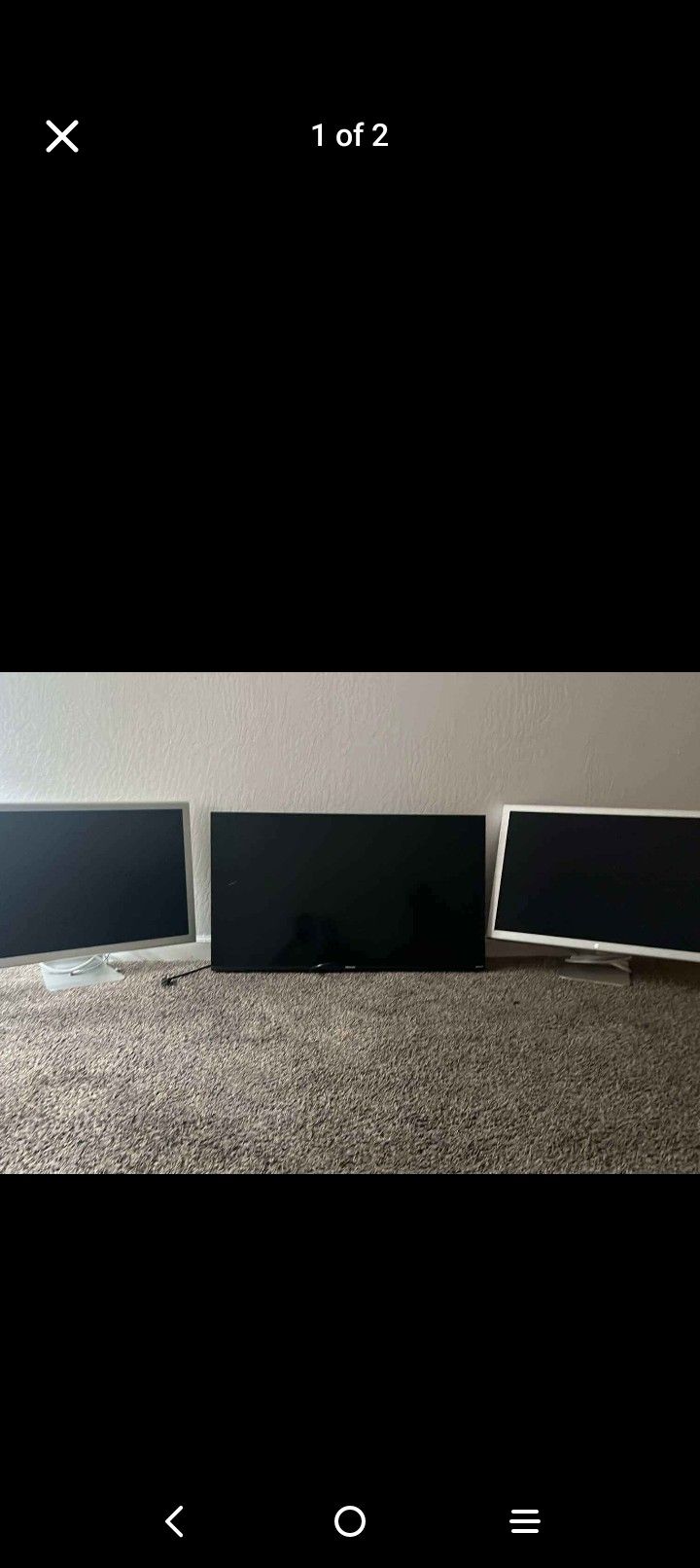 Apple Cinema Display A1083 – 30” Monitors (2 Available) - $265 Each