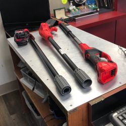 10029 Craftsman Dcmccsp20 20v Lithium Ion Cordless Pole Saw W/ 1x Battery & Charger 97304