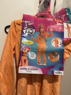 Kids Costume With Wig 