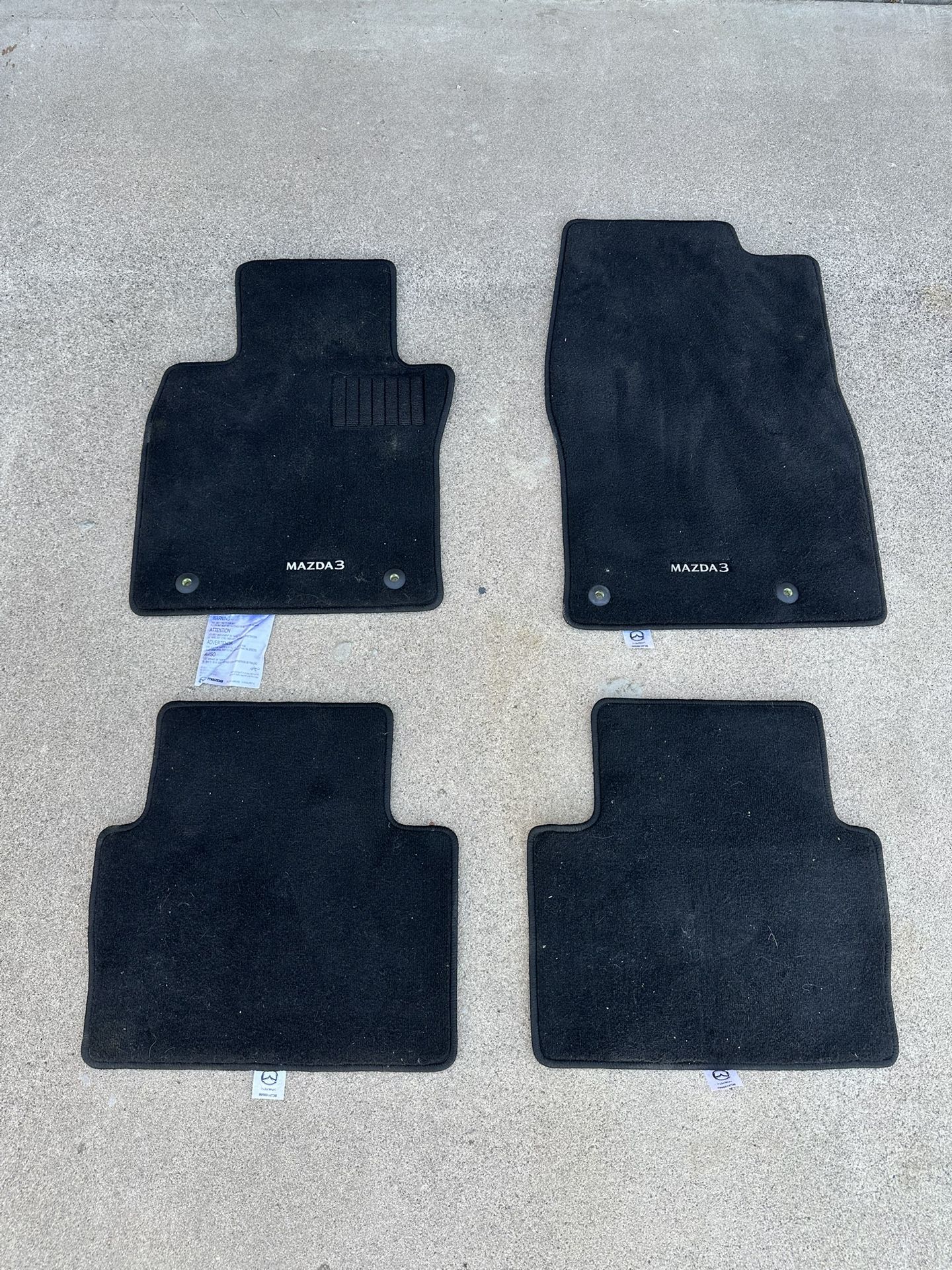Mazda3 2019-2025 OEM Floor Mats