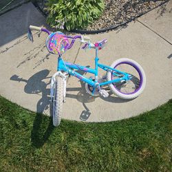 Kids Bike 16" With Adjustable Seat