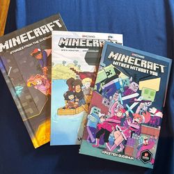 3 Minecraft Books