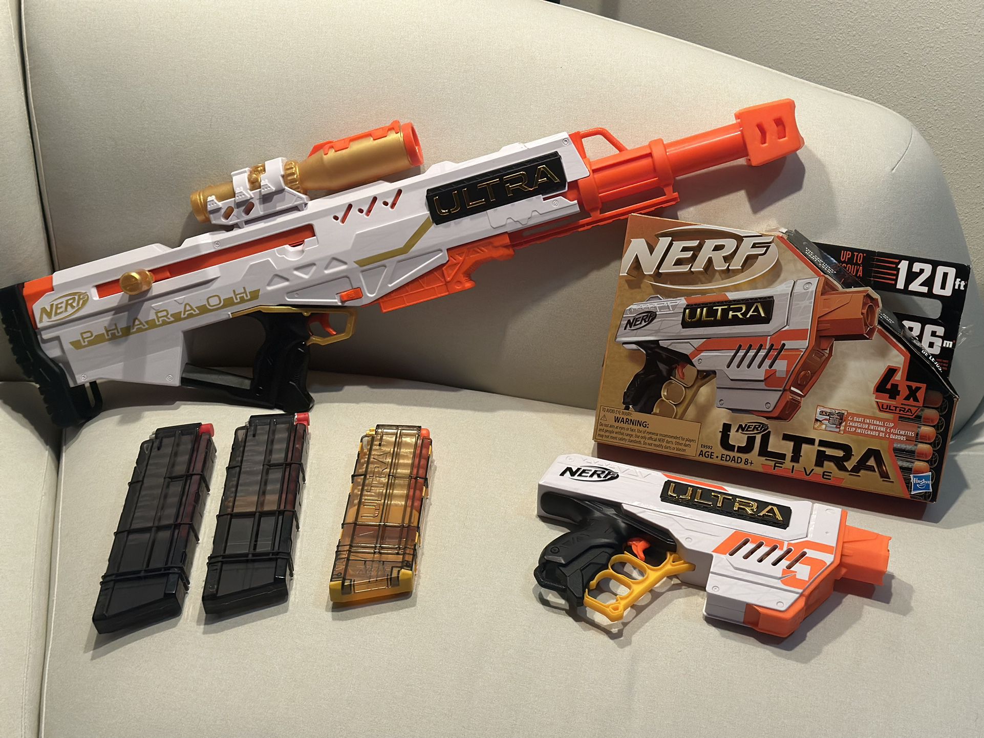 Nerf Ultra Rifle & Ultra Handgun 