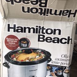 Hamilton Beach slow cooker