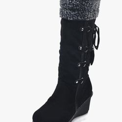 Ladmiple Snow Boots For Women 