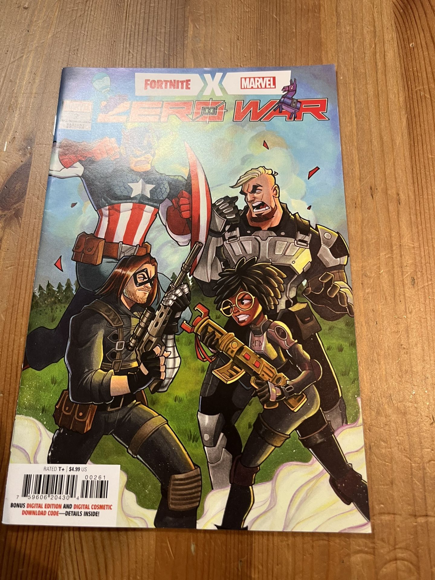 Fortnite Zero War Comic Book