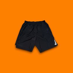Nike sportswear 3M reflective mesh lined dri-fit running shorts black mens medium 