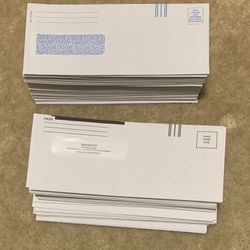 100 Blank Envelop