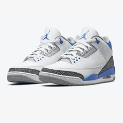DEADSTOCK Air Jordan 3 Retro Racer Blue CT8532-145  SZ 13 AUTHENTCATED. No box