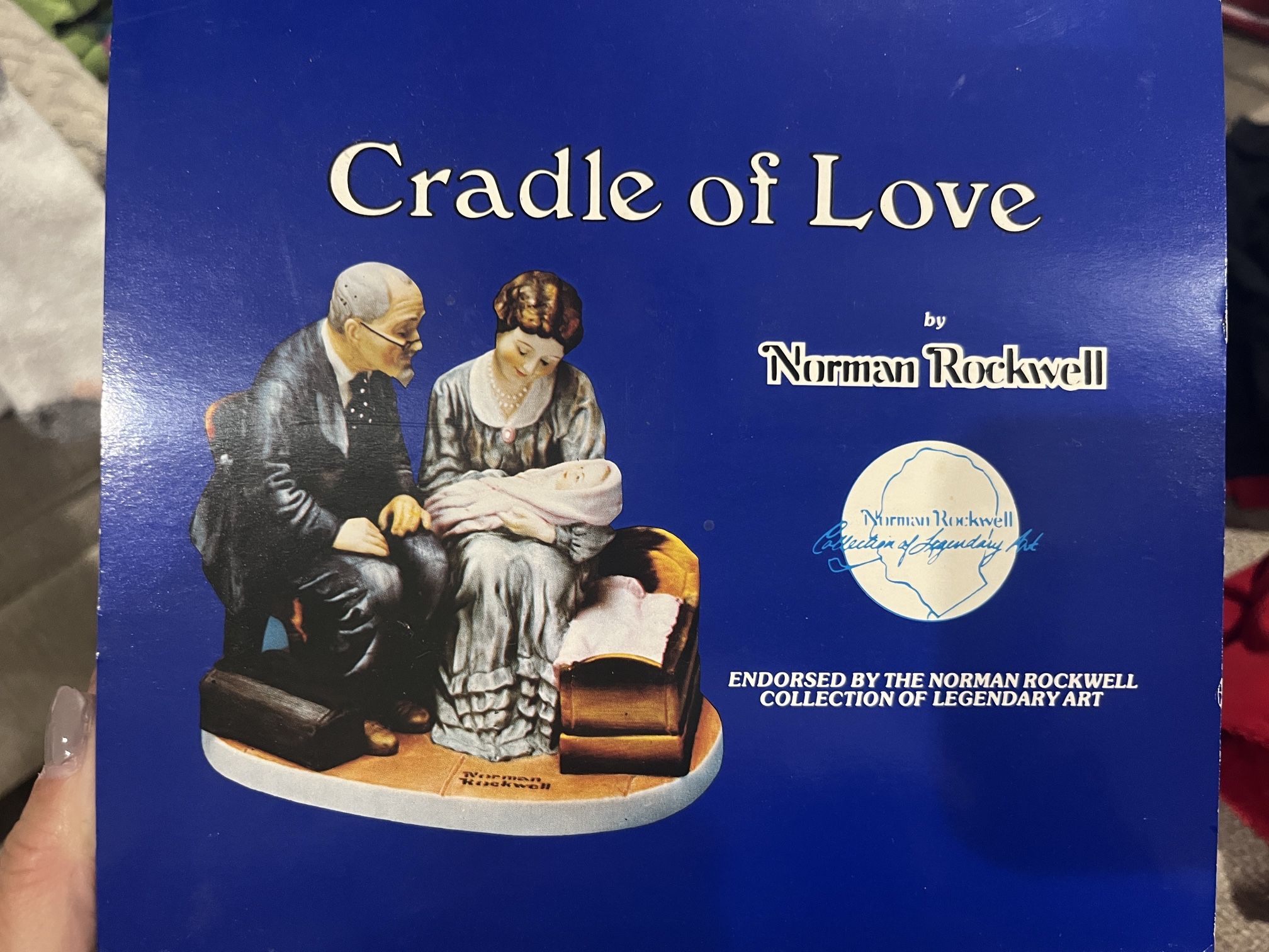 Norman Rockwell Porcelain Figure