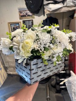 White flowers