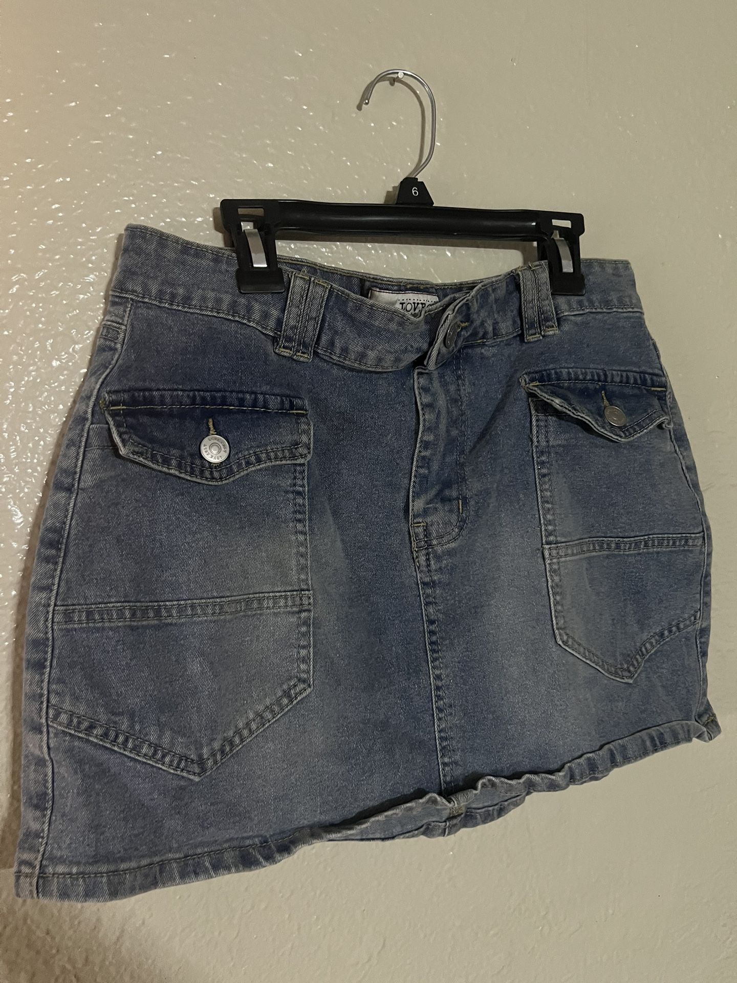 Mini Denim Skirt Size Medium