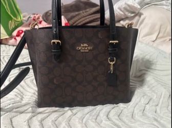 Coach Mollie Tote in Signature Canvas