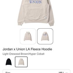 Jordan x Union LA Fleece Hoodie