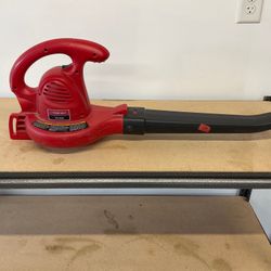 Troybuilt Electric Leaf Blower
