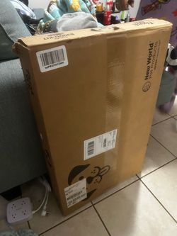 Dog Crate still in the box
