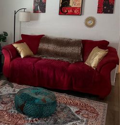 Free red couch