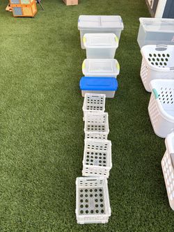 Storage Bins misc baskets bundle